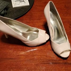 Blush open toe Alfani Heels